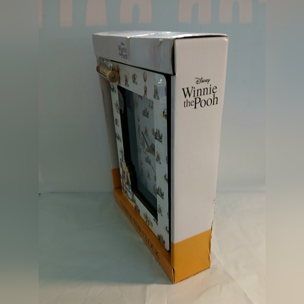 TABLE TOP CLOCK Disney Winnie the Pooh Analog Display WP2384BX BRAND-NEW w/tags - Picture 3 of 8